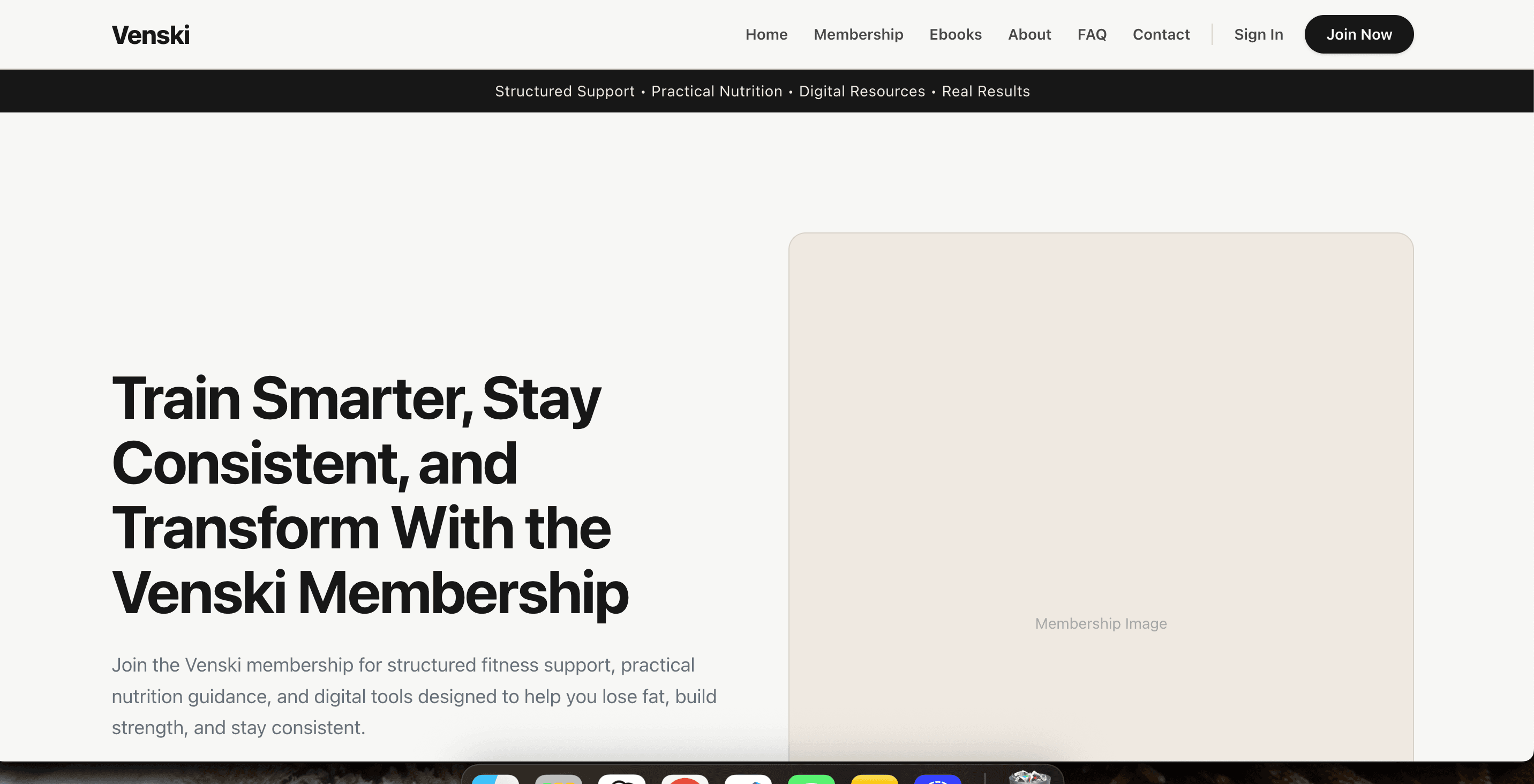 Venski Walker homepage